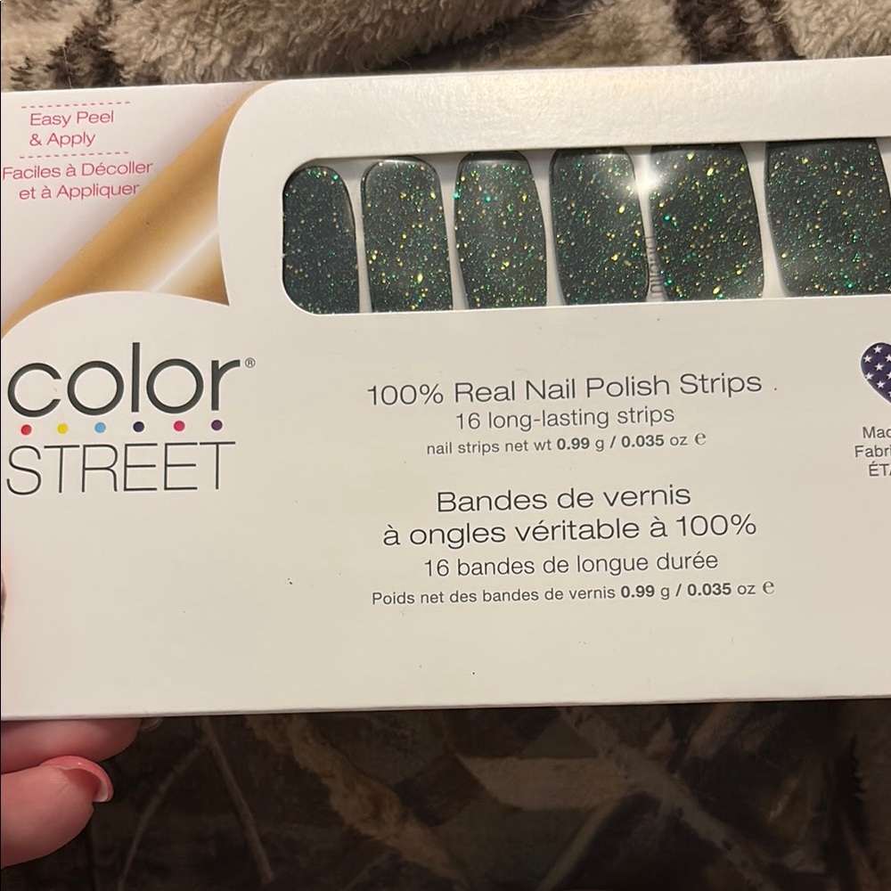 Color Street Gold Party Nail Strips